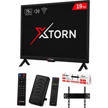 Fury Torn 19’’ (48 Ekran) Çanaklı / Çanaksız Wifi'li Uydu Alıcısı+Tv Askı Aparatı Hediye