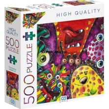 Ozka Concept Ca Canavarlar 500 Parça 2,2mm Kalınlık 33X48CM Profesyonel Hobi Puzzle Yapboz