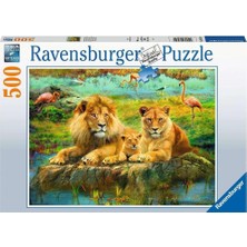 Ozka Concept Ravensburger 500P Puzzle Aslan Ailesi, Yapboz