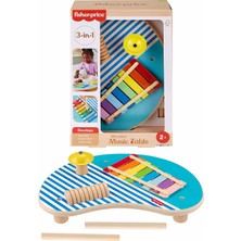 Ozka Concept Fisher-Price Ahşap Müzik Keyfi 3 Ahşap Parçadan Oluşan Fisher-Price Ahşap Müzik Keyfi Oyuncak Pe