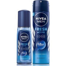 Ozka Concept Nivea Men Erkek Pump Sprey Deodorant Fresh 75ML Nivea Men Erkek Sprey Deodorant Fresh Act