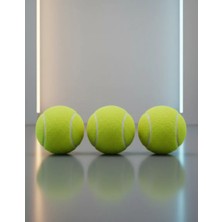 Bucuks Mey Ithalat® 3’lü Tenis Topu Seti Dayanıklı Yüksek Zıplama Performans Topları