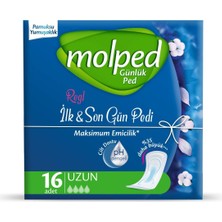 Ozka Concept Molped Regl Ilk & Son Gün Pedi Uzun Günlük Ped (1 x 16 Adet)