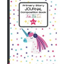 Ozka Concept Unicorn Love 5 - Primary Story Journal: Dotted Midline And Picture Space | Grades K-2 School Exerci