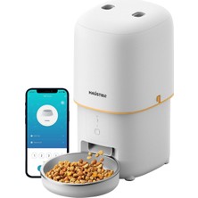 Ozka Concept Haustier PF02 Akıllı Otomatik Mama Kabı, Tuya App-Wifi Uzaktan Kontrol, Sensörlü, 4lt Hazne, M