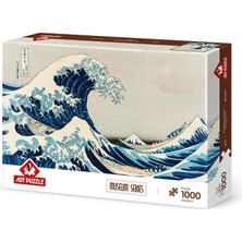 Ozka Concept Puzzle Büyük Dalga Kanagawa, 1000 Parça Museum Puzzle