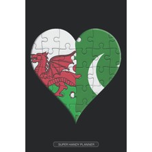 Ozka Concept Planner: Welsh Pakistani Flag United Heart Jigsaw Puzzle Flags Of Wales Pakistan
