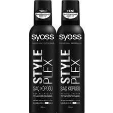 Ozka Concept Syoss Plex Saç Köpüğü, 250 ml x 2 Adet, Unisex