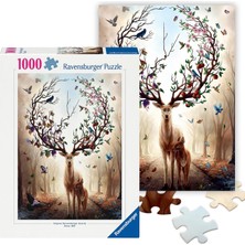 Ozka Concept Ravensburger 1000P Puzzle Büyülü Geyik, Yapboz