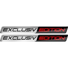 Ozka Concept Exclusiv Edition 3D Gümüş Sticker