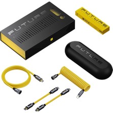 Ozka Concept Aohi The Future Creative Power 8-In-1 240W To Pd 3.1 Süper Hızlı Şarj/data Kablo Seti