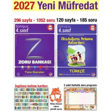 Tonguç Akademi 4. Sınıf 2027 Tüm Dersler Zoru Bankası Türkçe Okuduğunu Anlama Becerileri Seti Yeni Müfredat