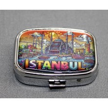 Pazarcan Istanbul Temalı Kutusu Anahtarlık ALK4371