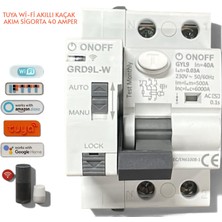 ONOFFSMART Tuya Wifi Akıllı Kaçak Akım Sigorta 40 Amper GRD9L-W
