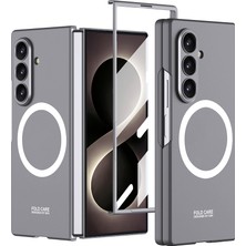 Fogy Galaxy Z Fold 8 Ultra Kılıf Wireless Şarj Özellikli M-Safe Kapak