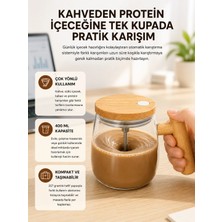 Pazarcan Ip6 Su Geçirmez Şarjlı Kupa – 3D Karıştırma, 400 ml Yeni Nesil