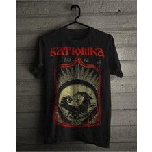 Tarzsokak Batuska Jesus Metal Band Baskılı Penye Tişört