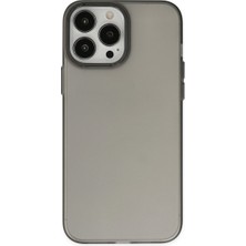 Fırsatkolik iPhone 13 Pro Max Kılıf Modos Metal Kapak - Siyah