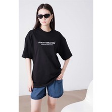 Tarzsokak Unisex Disintegration Siyah Tshirt
