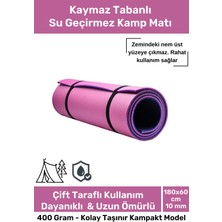 Empressco Premium Su Geçirmez Konforlu Taşıma Askılı Çift Taraflı Zemin Çadır Uyku Kamp Matı Yer Minderi 10MM
