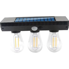 Pazarcan Fithome YT-819 3 Watt Suya Dayanıklı Hareket Sensörlü Solar LED Lamba