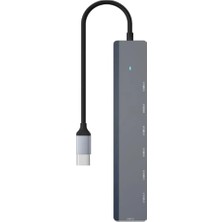 Uravas Store ADS-313 Type-C 7 Port USB Hub ZR872