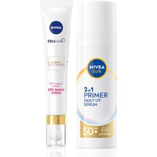 Ozka Concept Sun SPF50 Güneş Nemlendirici Makyaj Bazı 30ML LUMINOUS630 Koyu Halka Karşıtı Göz Kremi
