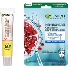 Ozka Concept C Vitamini Parlak Günlük Uv Korumalı Güneş Yüz Kremi SPF50 Işıltılı Doku 40ML & Nem Bombası