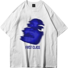 Tarzsokak Unisex First Class Beyaz Tshirt