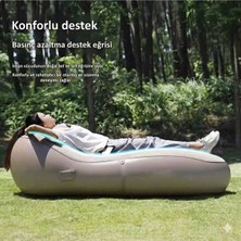 Empressco Otomatik Şişen Şarjlı Kamp ve Plaj Yatağı
