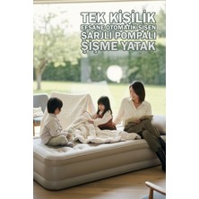 Empressco - Double Yüksek Otomatik Şişen Dahili Pompalı Tek Kişilik Yatak - 191*99*40CM