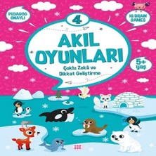 Beei Akıl Oyunları 4 (5+ Yaş) - Çoklu Zeka ve Dikkat Geliştirme