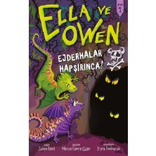 Babil Kitap Ella ve Owen 1 - Ejderhalar Hapşırınca! ( Ciltli )
