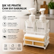 Krd Home 2'li Sıvı Sabunluk Seti