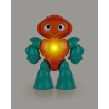 Toha Işıklı Sesli Taklit Yapan Mini Robot Oyuncak Hareketli Çok Fonksiyonlu Eğitici Çocuk Robotu