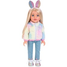 NW NessiWorld Tavşan Kulaklı Saç Bantlı Bebek 47 cm