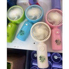 Ed Kırtasiye Curly Life Mini Taşınabilir El Fanı – 5 Saat Çalışma Süresi Şarjlı, Sessiz ve Güçlü 1 Adet