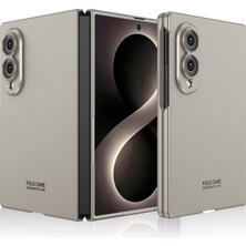Fogy Galaxy Z Fold 8 Kılıf Deri Görünümlü Standlı Ekran Korumalı Kapak