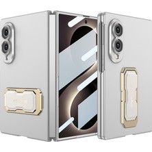 Fogy Galaxy Z Fold 8 Kılıf Yüzüklü Standlı Ekran Korumalı Premium Sert Pc Kapak