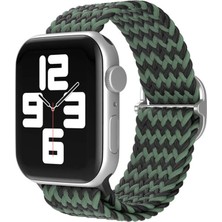 Uravas Store Watch 38MM  Kordon - Zigzag Yeşil-Siyah