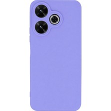 Redmi 13 4g Kılıf First Silikon - Lila