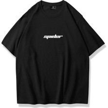 Tarzsokak Unisex Spider Tshirt Siyah