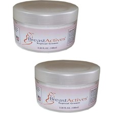 Breast Actives Kadınlara Özel Göğüs Büyütücülü ve Şekillendiricili Kremi 100 ml 2 Adet