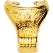 Uravas Store Sarı 50 Adet Pati / Yeşim Yatık Ayak 4,5 cm - Dekoratif, Şık, Özel, Hobi, Sunum, Tepsi, Stand, Sandık, Kutu Ayağı
