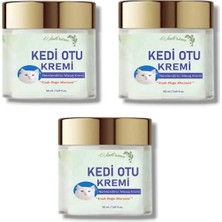 Kedi Otu Kremi Uzak Doğu Mucizesi Doğal Etkili Rahatlatıcı Krem  50 ml x 3 Adet