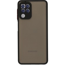 Galaxy A22 Kılıf Montreal Silikon Kapak - Siyah