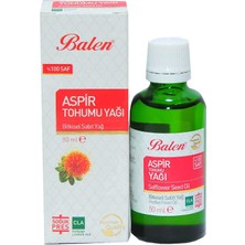 Aspir Tohumu Yağı Soğuk Pres 50 ml Cam Şişe