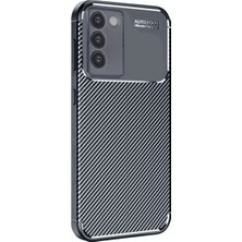 V30 Lite 4g Kılıf Auto Focus Karbon Kapak - Siyah