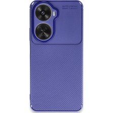 Nova 12 Se Kılıf Auto Focus Karbon Kapak - Lacivert