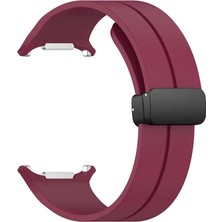 Watch 7 Ultra KR418 Tender Silikon Kordon - Bordo